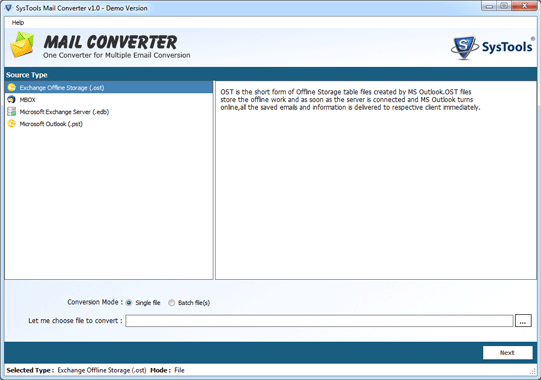 PST to HTML Mail Converter 1.0