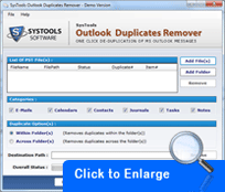 how to remove duplicate outlook items