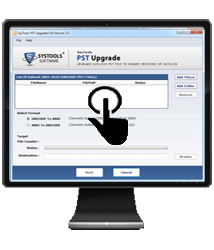 see process of upgrade ANSI PST to Unicode PST