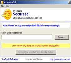 Lotus Notes Local Security Breaker